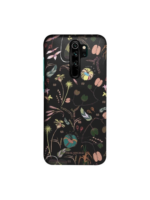 

macmerise Black & Pink Printed Xiaomi Redmi Note 8 Pro Back Case