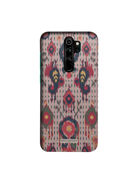 

macmerise Red & Pink Printed Xiaomi Redmi Note 8 Pro Back Case