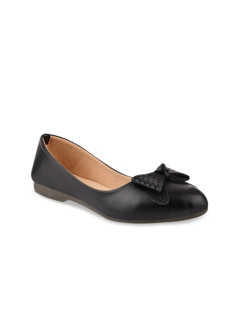

Stelatoes Women Black Ballerinas with Bows Flats