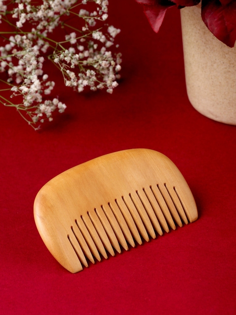 

RDK 100% Natural Sandalwood Comb, Beige