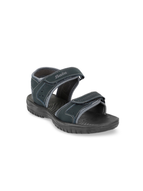 

Bubblegummers Boys Blue Solid Sports Sandals