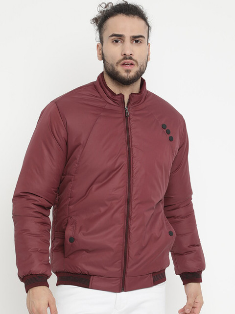 

V2 Value & Variety Men Maroon Lightweight Padded Jacket