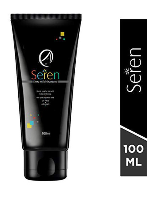 

Seren Pack Of 3 Seren Extra Mild Shampoo 300 ml, Black