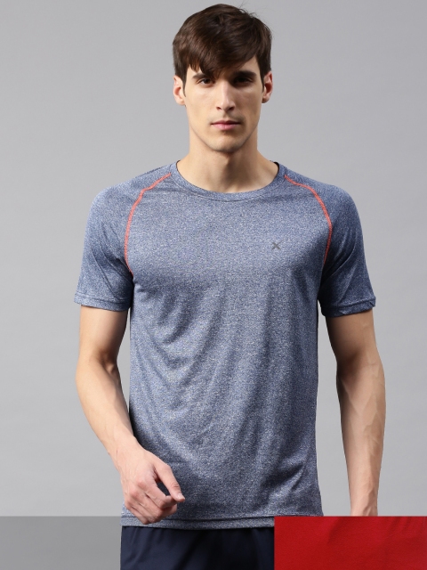 

HRX by Hrithik Roshan Men Pack Of 2 T-shirts, Red
