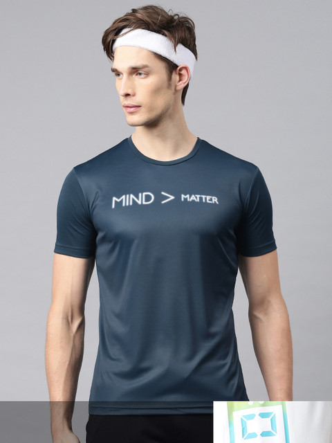 

HRX by Hrithik Roshan Men Pack of 2 Printed T-shirt, White