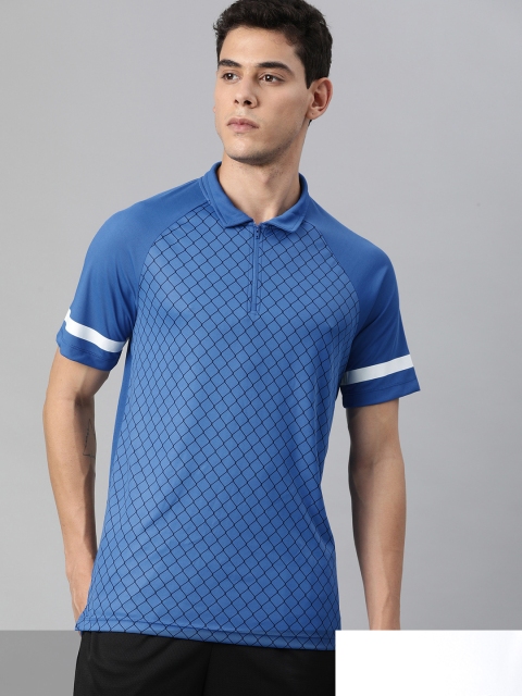 

HRX By Hrithik Roshan Men Pack of 2 Rapid-Dry Anti-Static Tshirt, Blue
