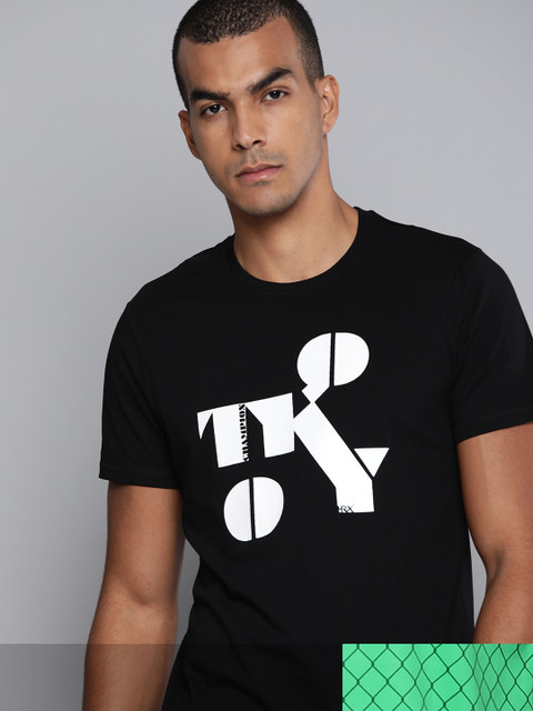 

HRX By Hrithik Roshan Men Pack of 2 Antimicrobial T-shirt, Green
