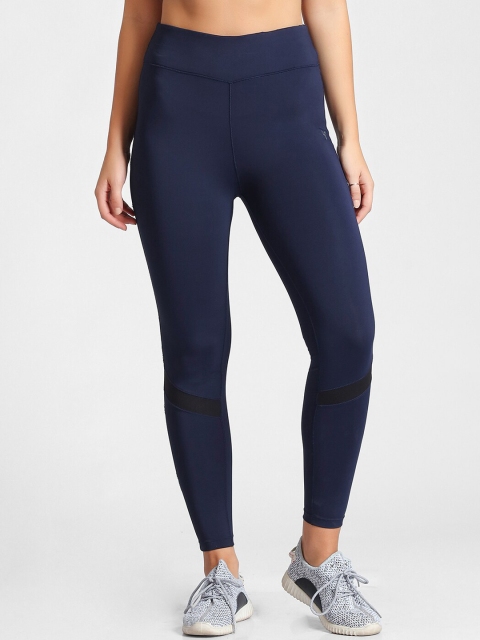 

POKER ACTIVE Women Navy Blue Solid Tights
