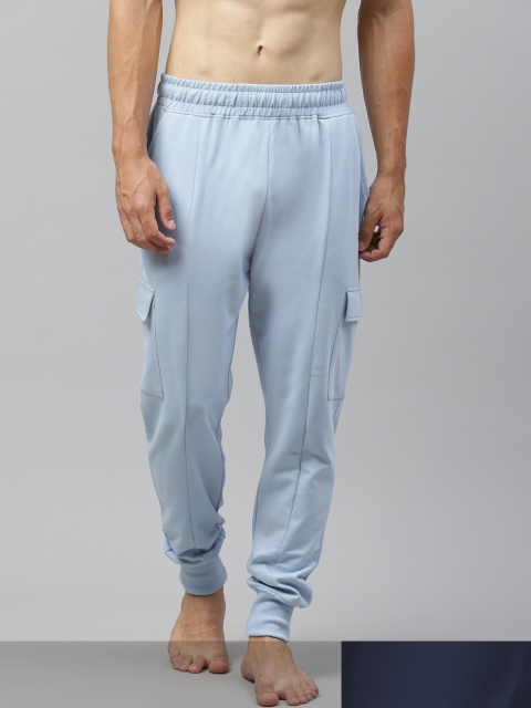 

HRX By Hrithik Roshan Men Pack Of 2 Joggers, Navy blue