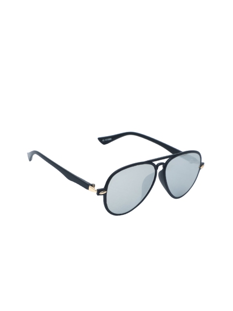 

Chhota Bheem Unisex Kids Grey Lens & Black Aviator Sunglasses K139_BLK_SILMER