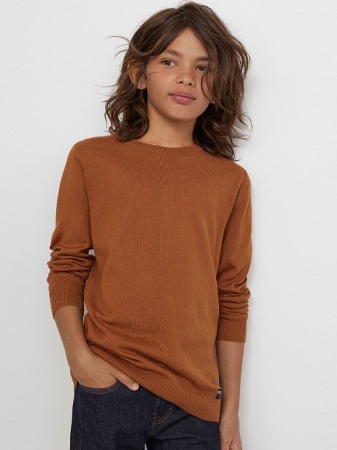 

H&M Boys 2 Pack Fine-Knit Jumpers, Black