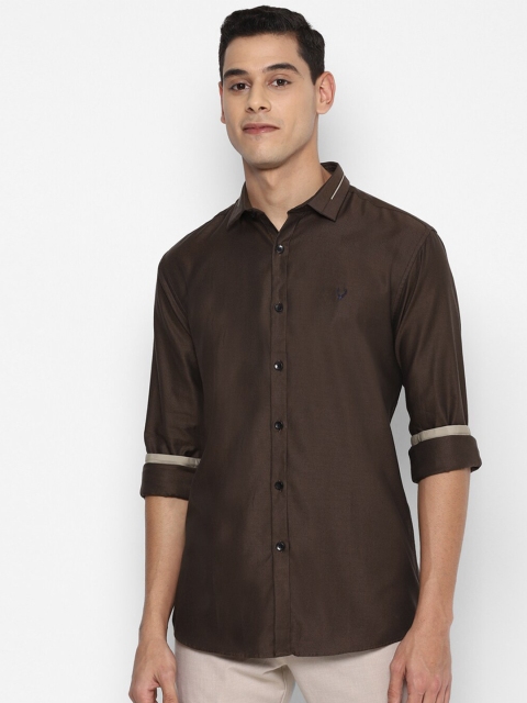

Allen Solly Men Brown Slim Fit Casual Shirt
