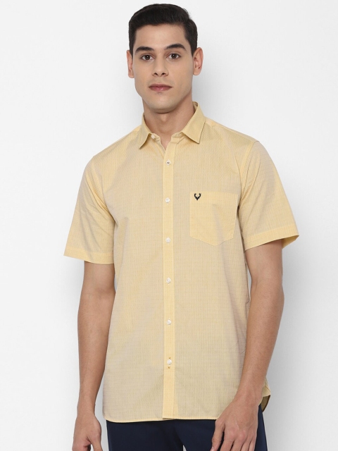 

Allen Solly Men Yellow Shirt Shirt