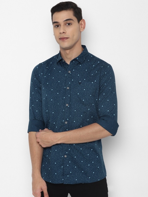 

Allen Solly Sport Men Navy Blue Printed Casual Shirt