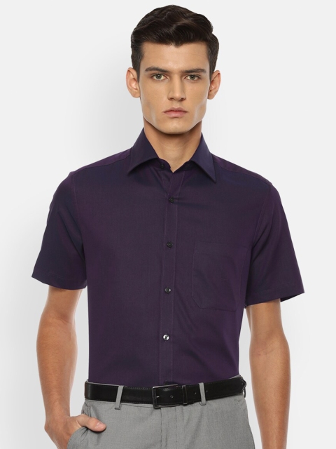 

Louis Philippe Men Purple Formal Shirt