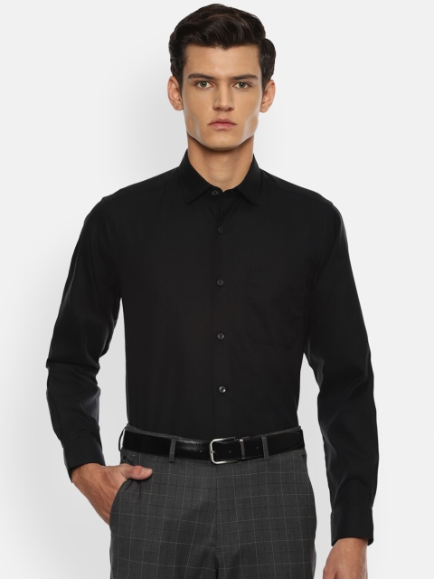 

Louis Philippe Men Black Slim Fit Formal Shirt