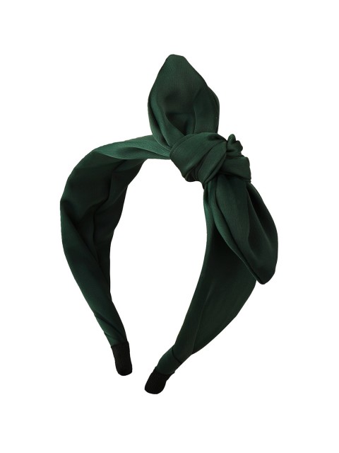 

Vembley Women Green Solid Hairband