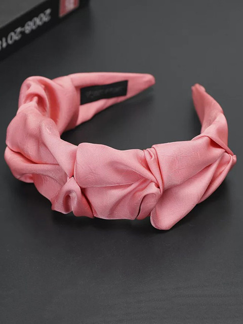 

Vembley Women Pink Self Design Hairband