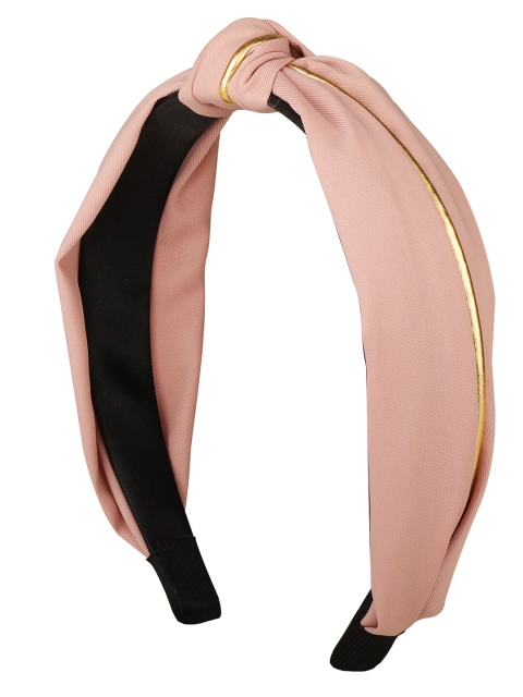 

Vembley Women Pink Embellished Knot Hairband