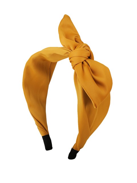 

Vembley Women Yellow Bow Hairband