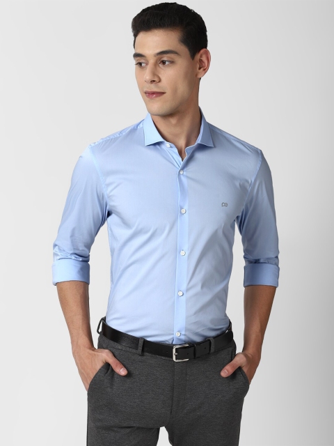 

Peter England Men Blue Slim Fit Formal Shirt