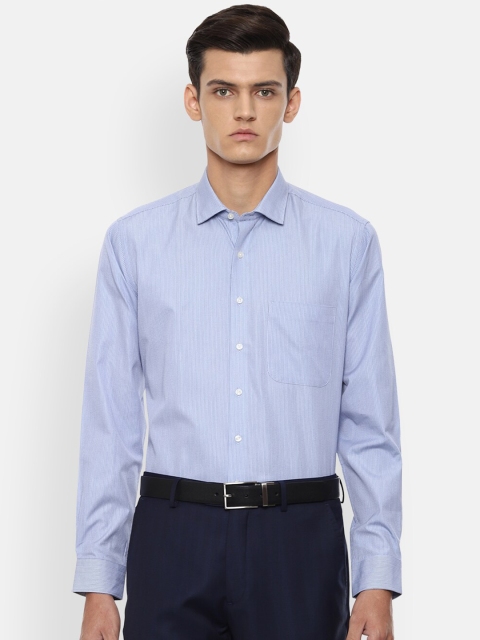 

Van Heusen Men Blue Formal Shirt