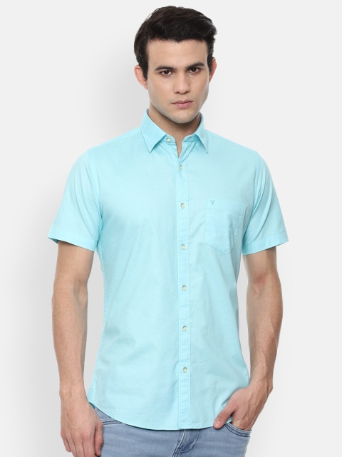 

Van Heusen Sport Men Blue Slim Fit Opaque Casual Shirt