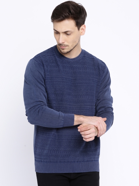 

Pepe Jeans Navy Fair Isle Pattern Sweater, Navy blue
