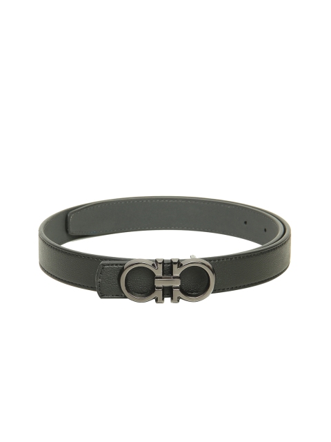 

Espana Women Black Textured Slim Belt