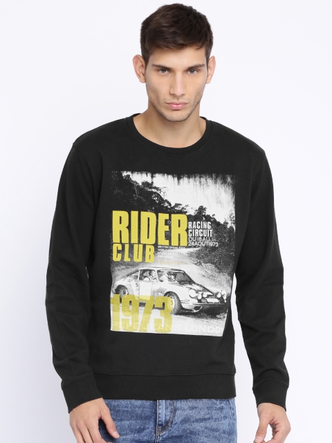

Pepe Jeans Black Printed Sweatshirt