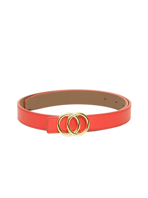 

Espana Women Red Textured Belt