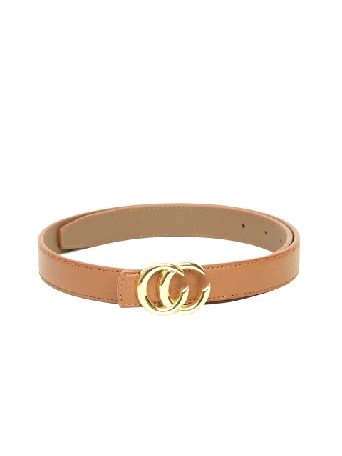 

Espana Women Tan Brown Textured Belt