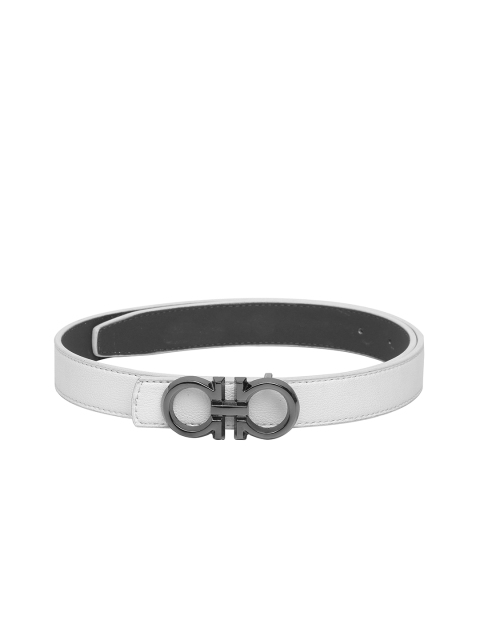 

Espana Woman White Textured Belt