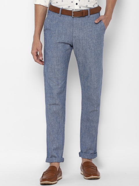 

Allen Solly Men Blue Trousers