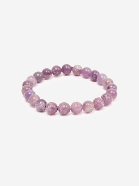 

BuckleUp Unisex Pink Tourmaline Bangle-Style Bracelet