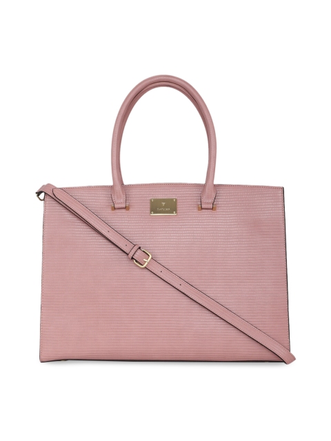 

Van Heusen Woman Pink PU Structured Handheld Bag