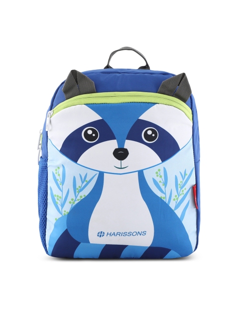 

Harissons Unisex Blue & Green Graphic Backpack