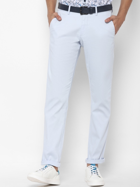 

Allen Solly Men Blue Slim Fit Trousers