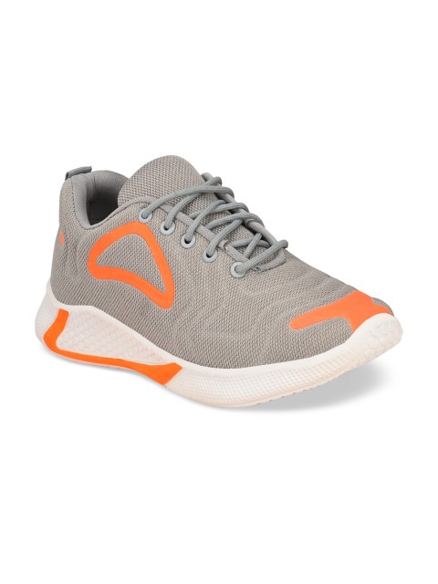 

AfroJack Men Grey Woven Design Regular Sneakers