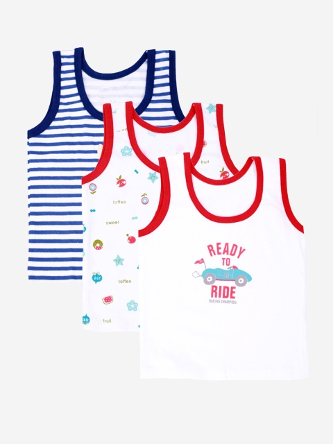 

YK Boys Pack Of 3 Assorted Innerwear Vests