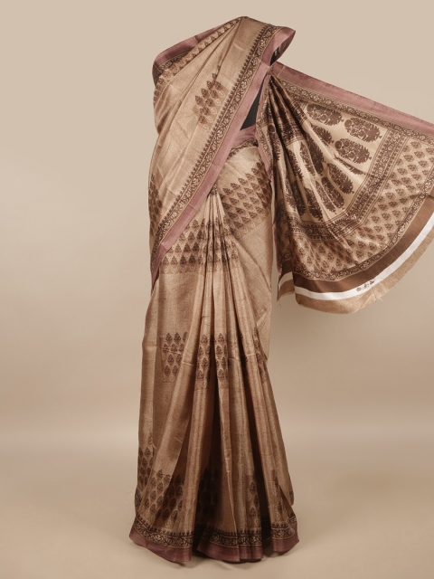 

Pothys Brown Ethnic Motifs Saree
