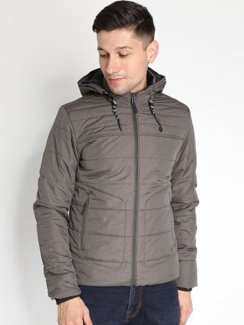 

LURE URBAN Men Olive Green Padded Jacket
