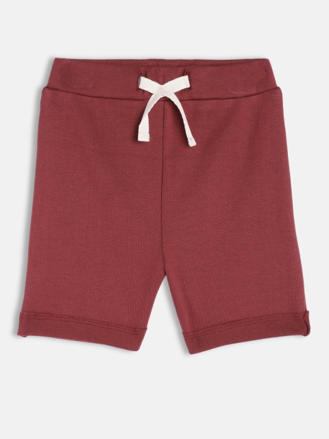 

METRO KIDS COMPANY Girls Maroon Shorts