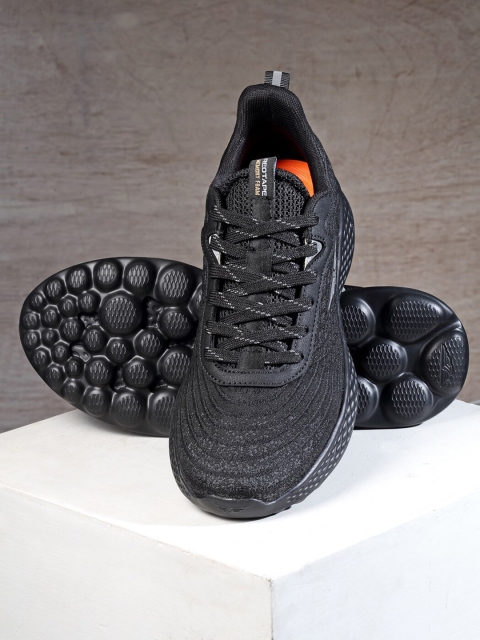 

Red Tape Men Black Mesh Walking Shoes