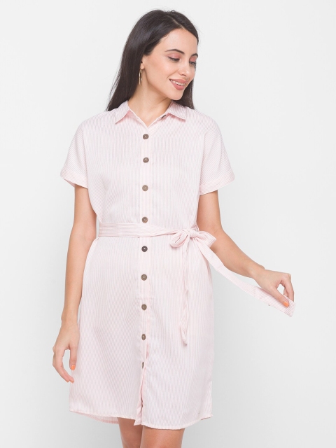 

Globus Women Pink Shirt Dress