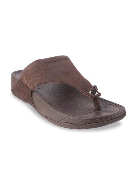 

Mochi Men Brown Leather Comfort Sandals