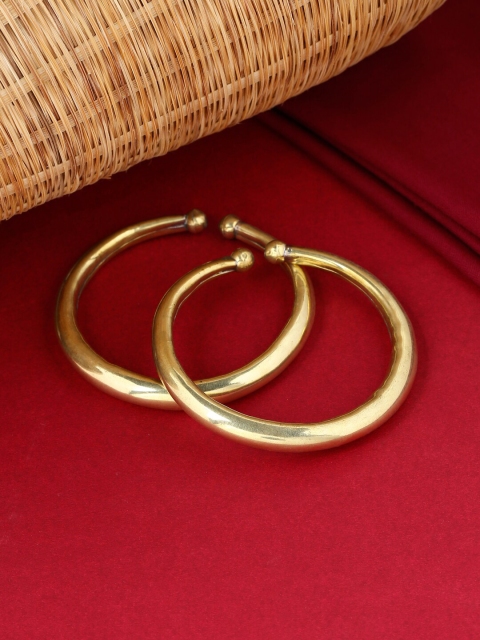 

VIRAASI Women Gold Set of 2 Traditional Ethnic Bangle