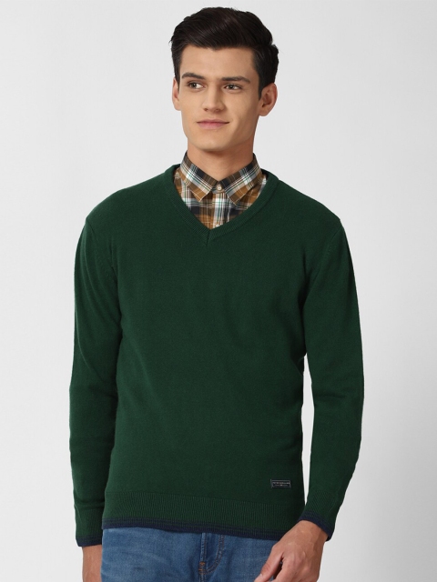 

Peter England Casuals Men Green Pullover