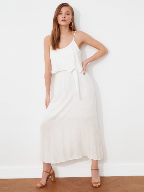 

Trendyol Off White Maxi Dress