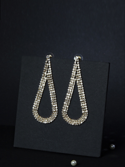 

Kazo Gold-Plated Teardrop Shaped Earring